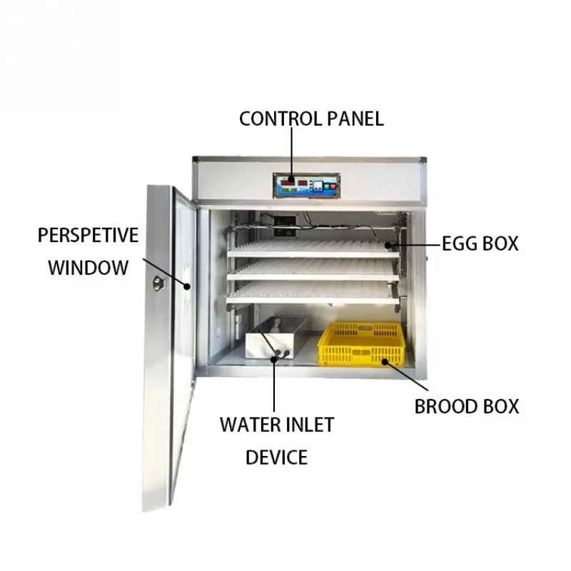 

Automatic egg box hatching machine best-selling 220V new PP PC tray quail duck ostrich goose