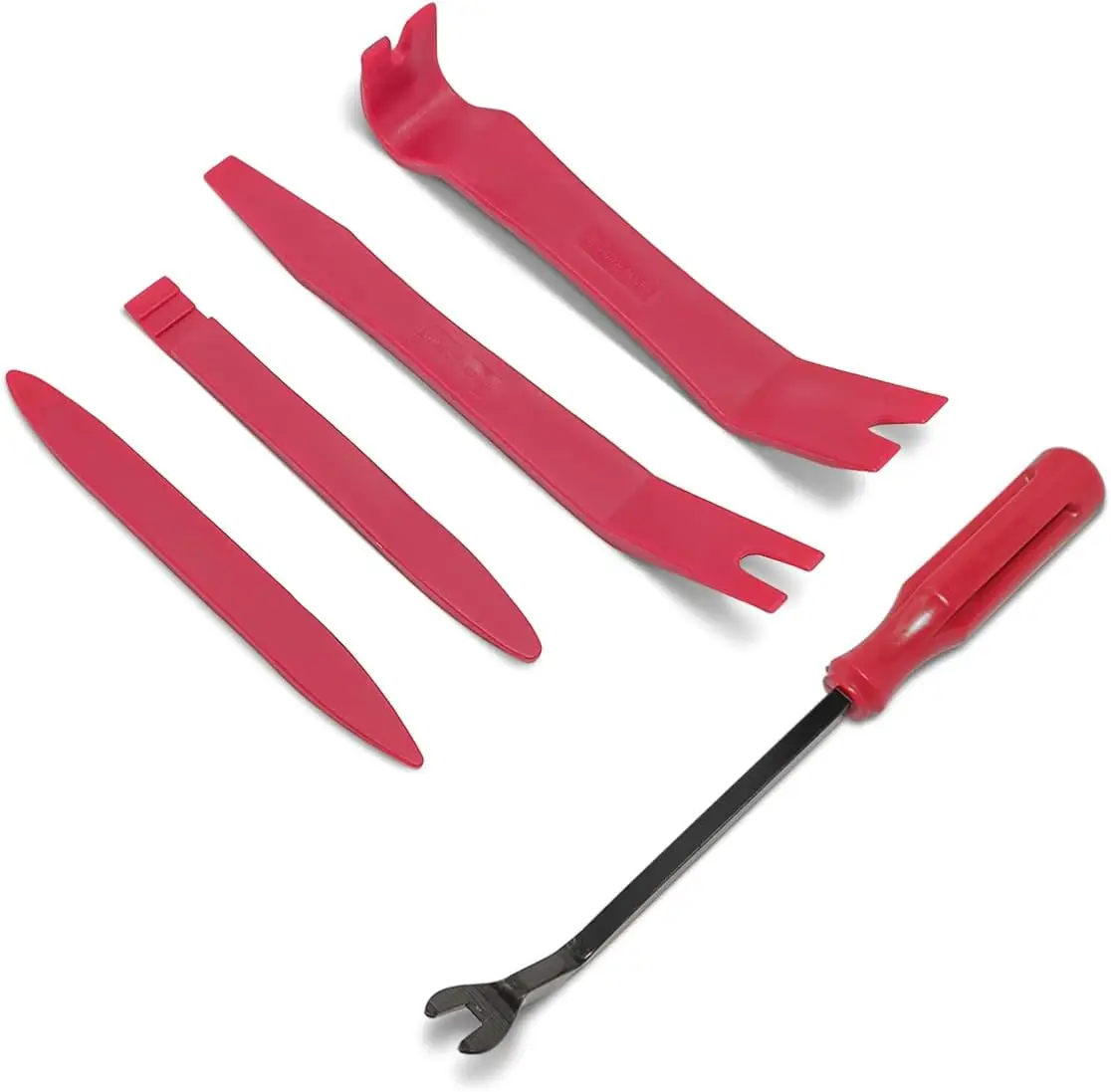 

5PCS Auto Trim Removal Tool Kit, No Scratch Pry Tool for Car Interior Door Panel, Dash Radio Installer