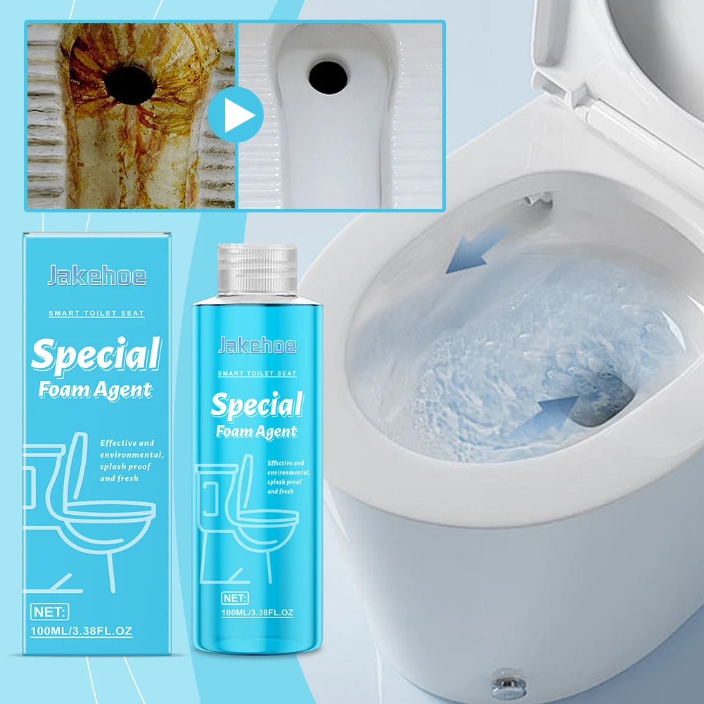 Intelligenter Toilettenschaumreiniger, tief entkalkender Fleckenentferner für den Heimgebrauch – Detail 3