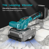 Cordless Automatic Tile Tiler 5 Vibrations Laying Vibrating Tool Tile Leveller Floor Leveling Power Tool For Makita 18V Battery
