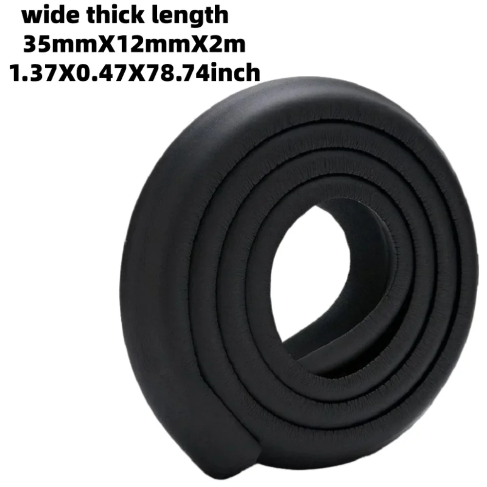 1pc Thickened Anti-Collision Strip Soft Table Corner Protector Anti-Collision Wall Corner Suitable for Furniture Wall Bed Edge