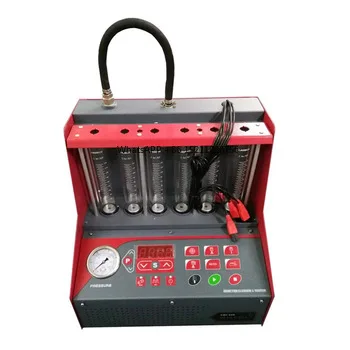 IMT-600/610NCNC600 machine Fuel Injector Cleaning Machine Ultrasonic  Tester Washing Tool 6 Cylinder DHL For Atuo