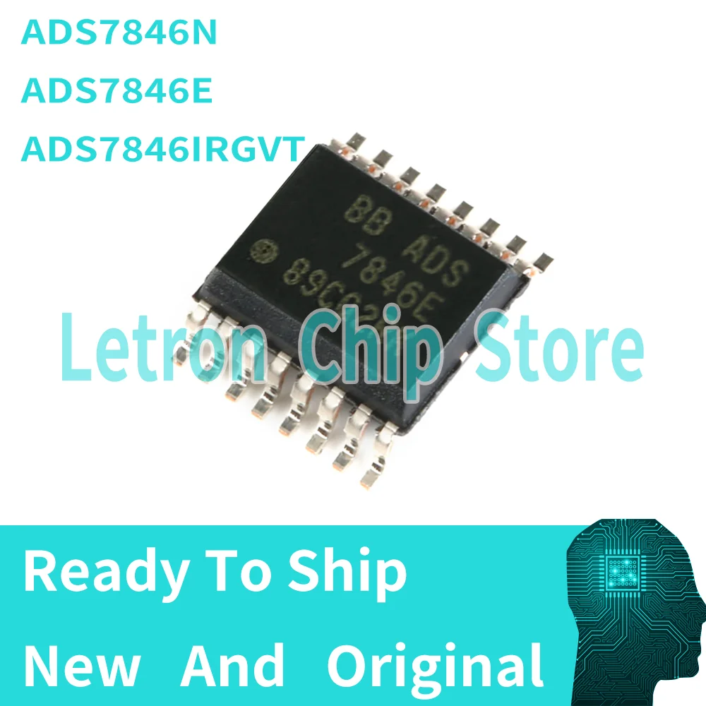 5pcs New Original ADS7846 Chip ADS7846N ADS7846E ADS7846IRGVT TOUCH SCREEN CONTROLLER