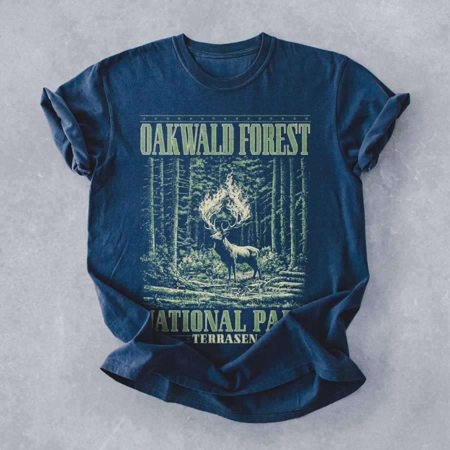 Terrasen Shirt, Bookish  T-Shirt, Oakwald Forest Shirt, Fireheart Shirt, Aelin Shirt, Romantasy Gift, Fantasy Book Merch