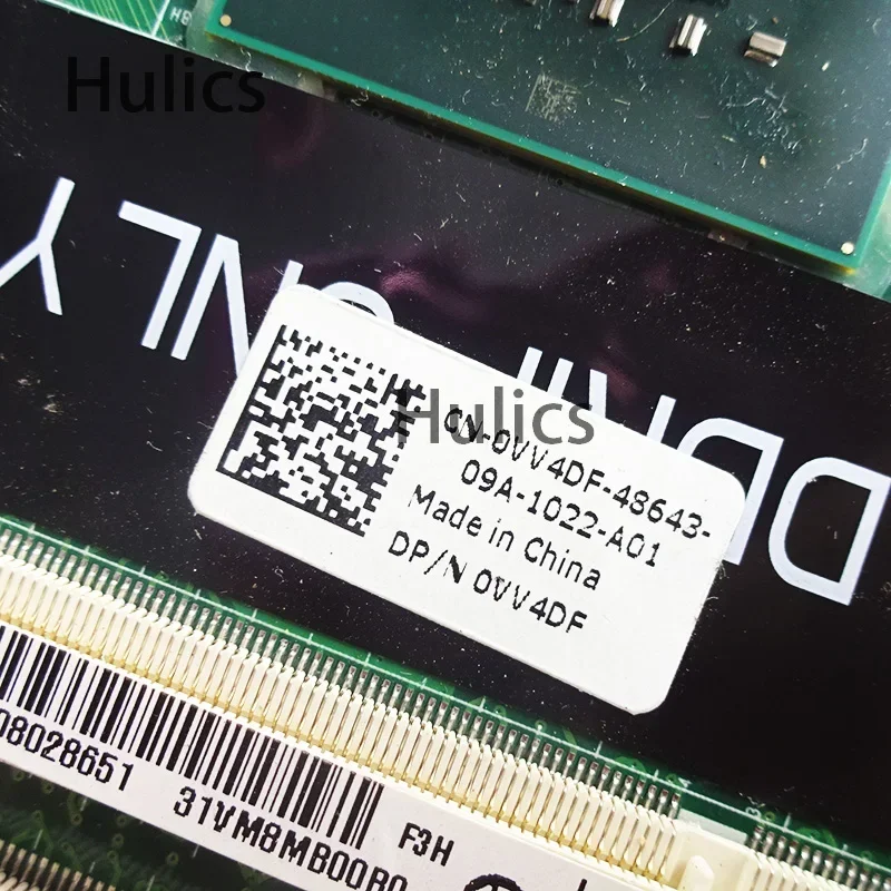 Hulics Used For DELL Latitude V1014 1014 Laptop Motherboard CN-0VV4DF 0VV4DF VV4DF Mainboard DDR2 Main Board