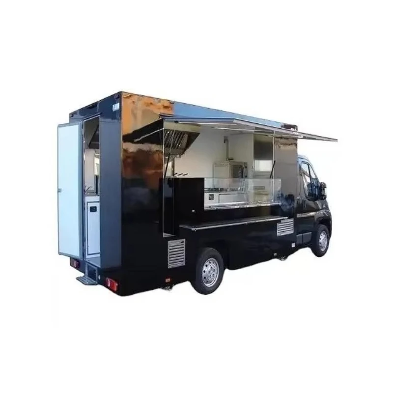 Mobile Food Trucks Supply for Ice Cream Burger Taco Food Trailer Street Food Cart Customizable