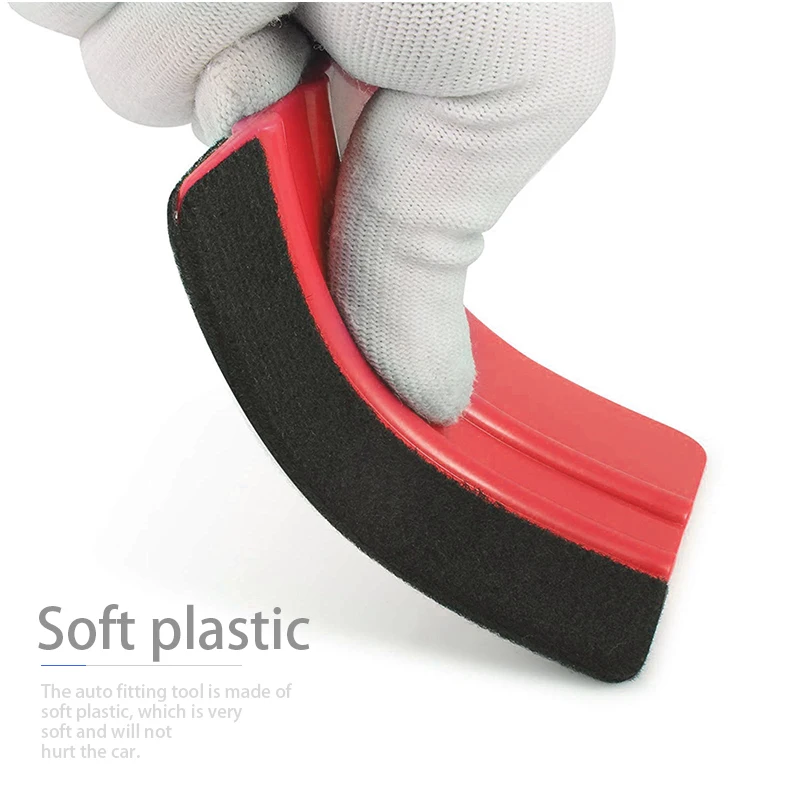 SEAMETAL 7/13 قطعة فيلم سيارة التفاف أدوات عدة الفينيل حافة مكشطة القاطع ممسحة مجموعة ل نافذة تينت التفاف أدوات اكسسوارات السيارات #4