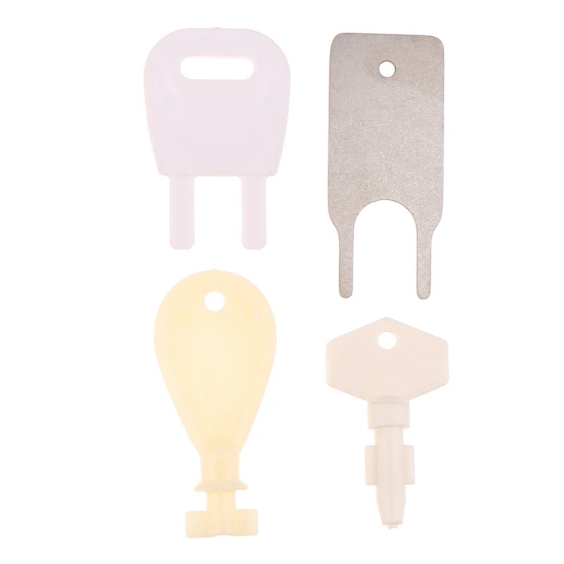 New 1Pcs For Hotel Home Bathroom Toilet Paper Soap Dispenser Box Lock Plastic Keys Master Tools Part Replacement Accessories