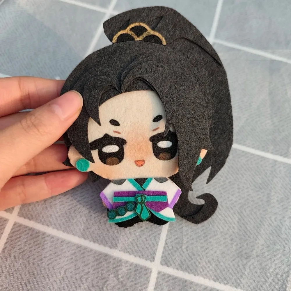 Valorant-Llavero no tejido, Mini llavero, mochila de juego de rol, colgante decorativo, accesorios de joyería para hombres y mujeres