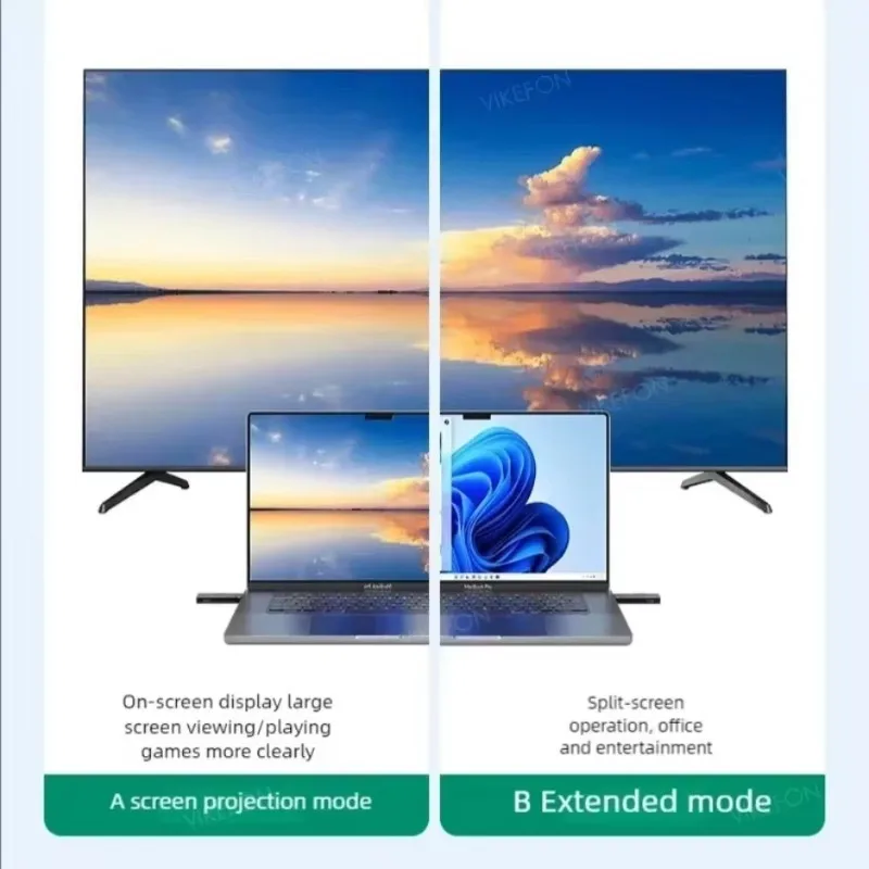 TOGYN 50M 1080P 60Hz HDMI-Compatible Wireless Transmitter Receiver Extender Wireless Video Adapter For Projector Monitor Laptops