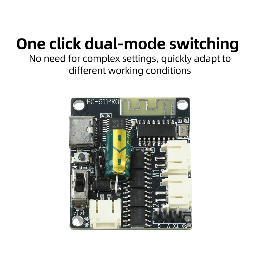 2.4G Wireless Remote Control Receiver Toy Car Ship Model Tank DIY  4 CH Remote Control Accessories for Motor Servo Brushless ESC