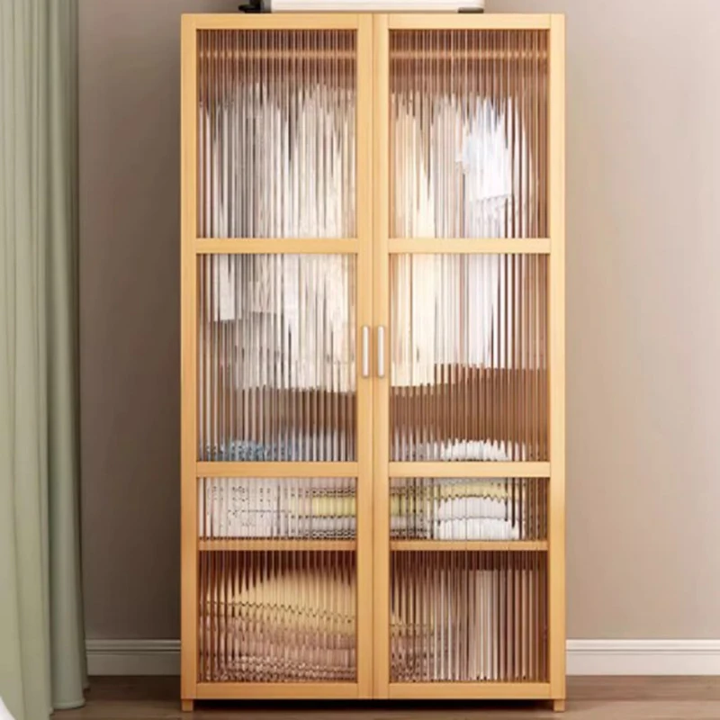 Layered Garment Wardrobe Clothes Organizer Storage Compartments Wardrobe Cupboard Apartment Roperos De Madera Bedroom Furniture