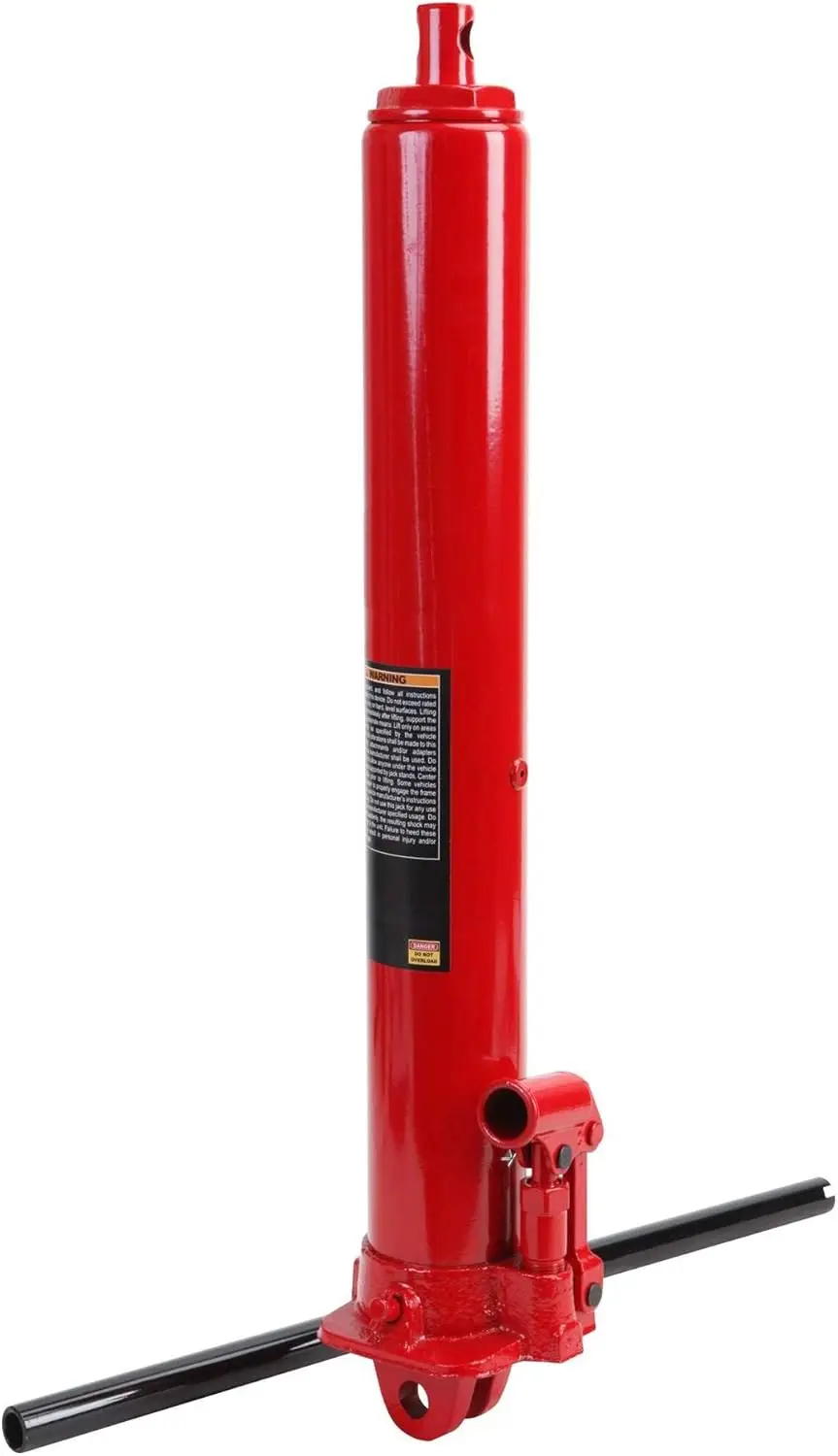 

T30306 Torin Hydraulic Long Ram Jack with Single Piston Pump and Clevis Base (Fits: Garage/Shop Cranes, Engine Hoists, and More)
