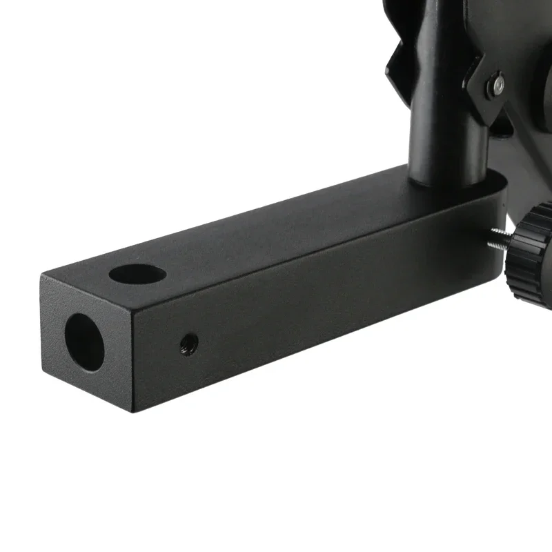 Imagem -05 - Articulando Braço Pilar Base Stand Suporte Microscópio Suporte Universal Stereo Zoom Acessórios 76 mm Ajustável