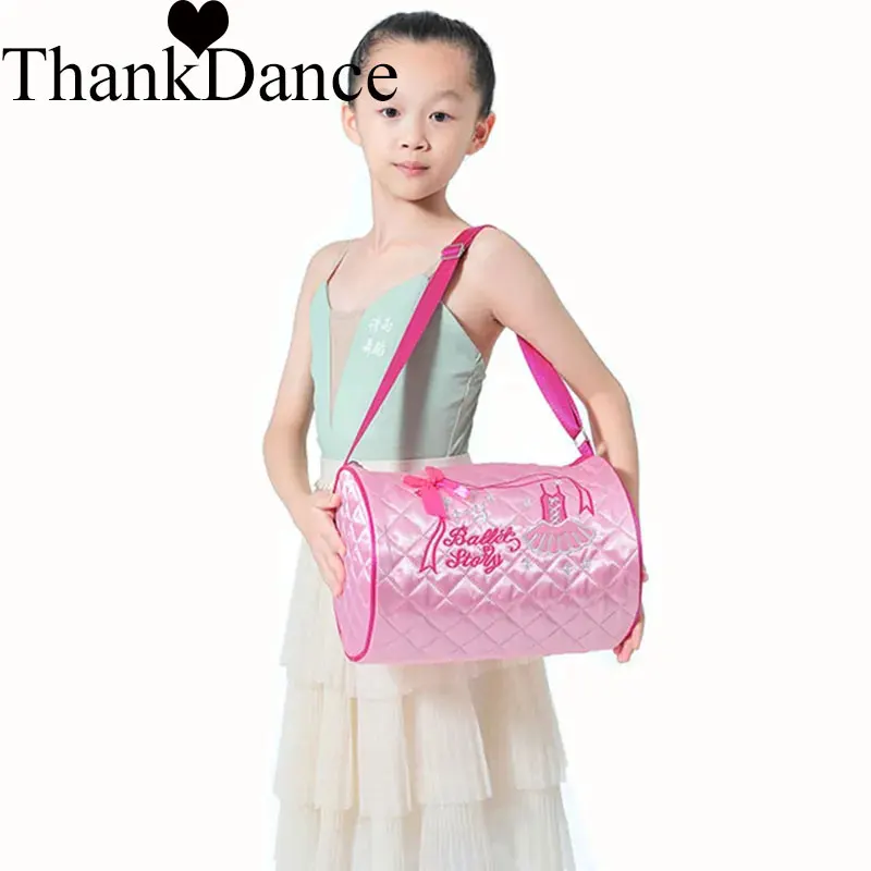 Dance Bag Girl Girls Dance Ballet Bag For Girls Baby Children Ballet Tutu Ballerina Gymnastics Backpack Kid Embroidered