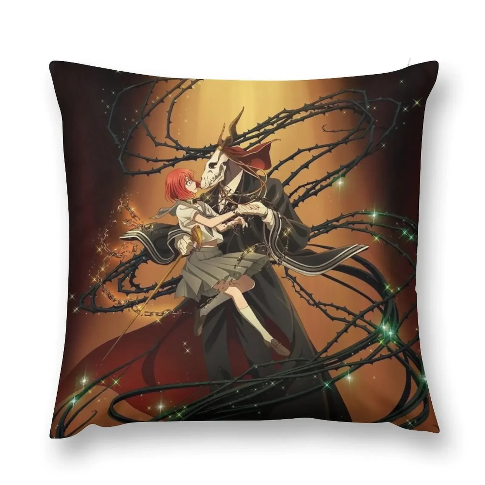 The Ancient Magus Bride Throw Pillow Sofa Cushions Cover Cushion Covers For Living Room pillow