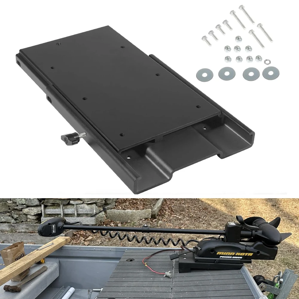 

1854035 MKA-16-03 Trolling Motor Quick Release Bracke Compatible with Ulterra,Terrova PowerDrive V2 Pontoon and Deckhand 40