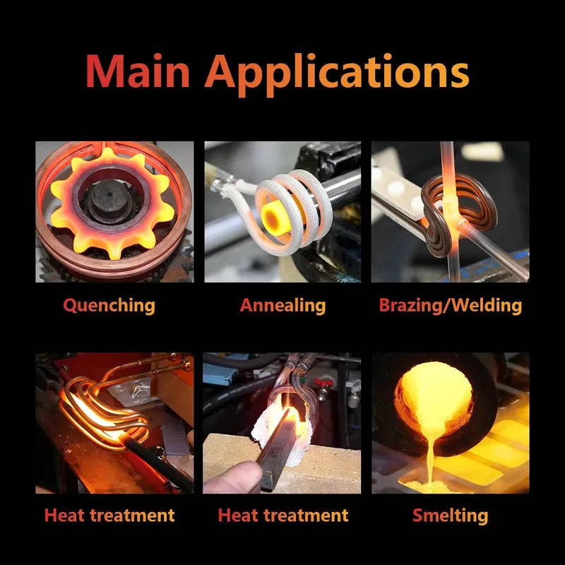 15kw-200kw High Frequency Metal Heater Induction Forging Heating Machine