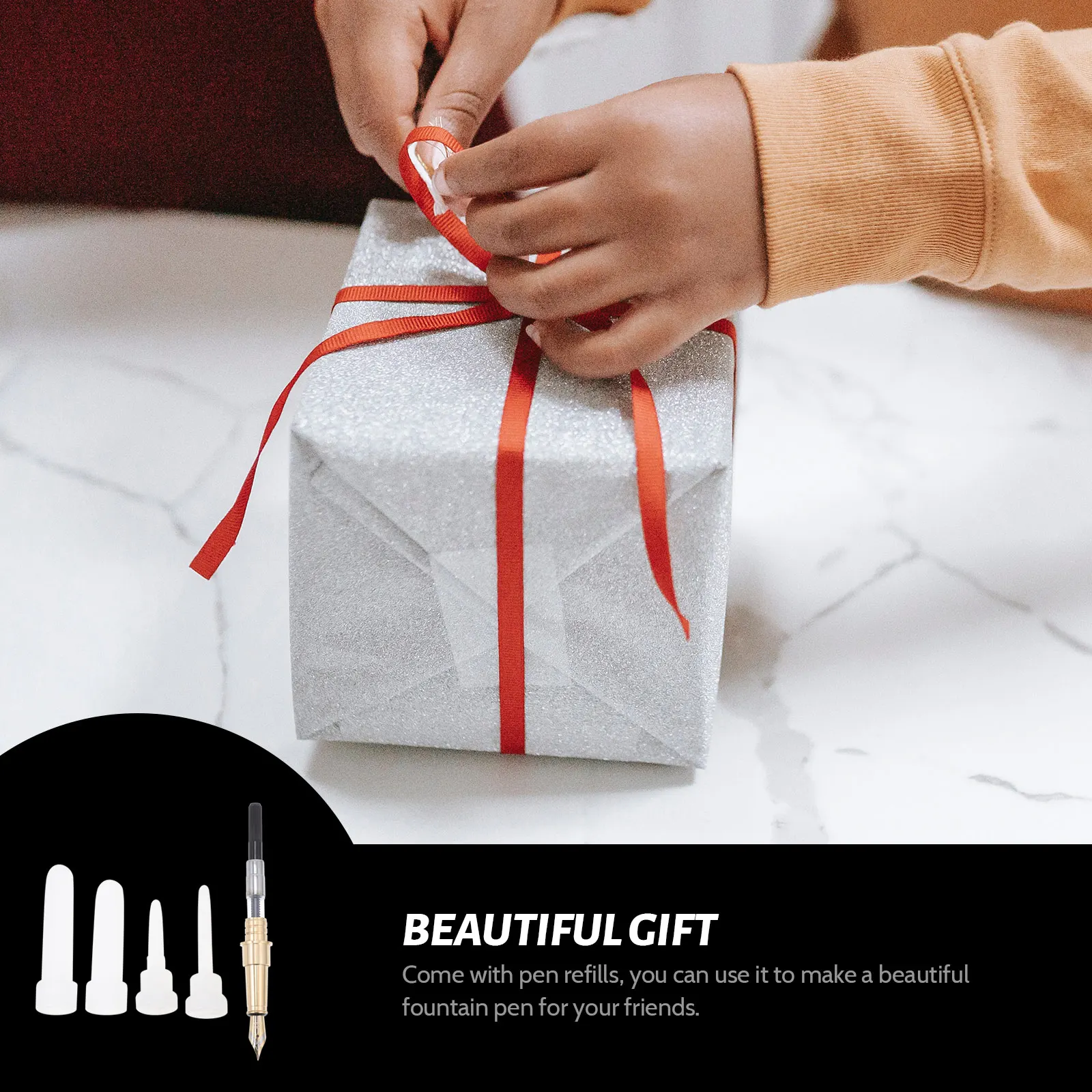 

1 комплект, форма для литья авторучки, силиконовая форма для ручек премиум-класса с устройством для поглощения чернил, подходит для профессионального изготовления украшений