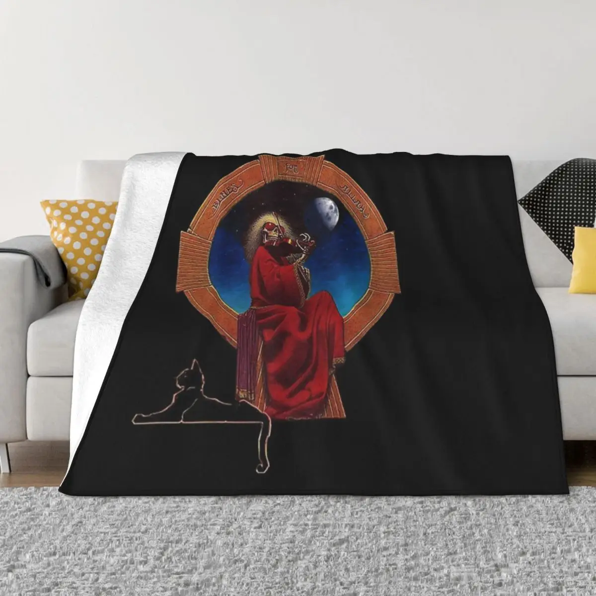 

Blues For Allah Logo 1 Blanket Couple Blankets Winter Warm Blanket Throw Blanket