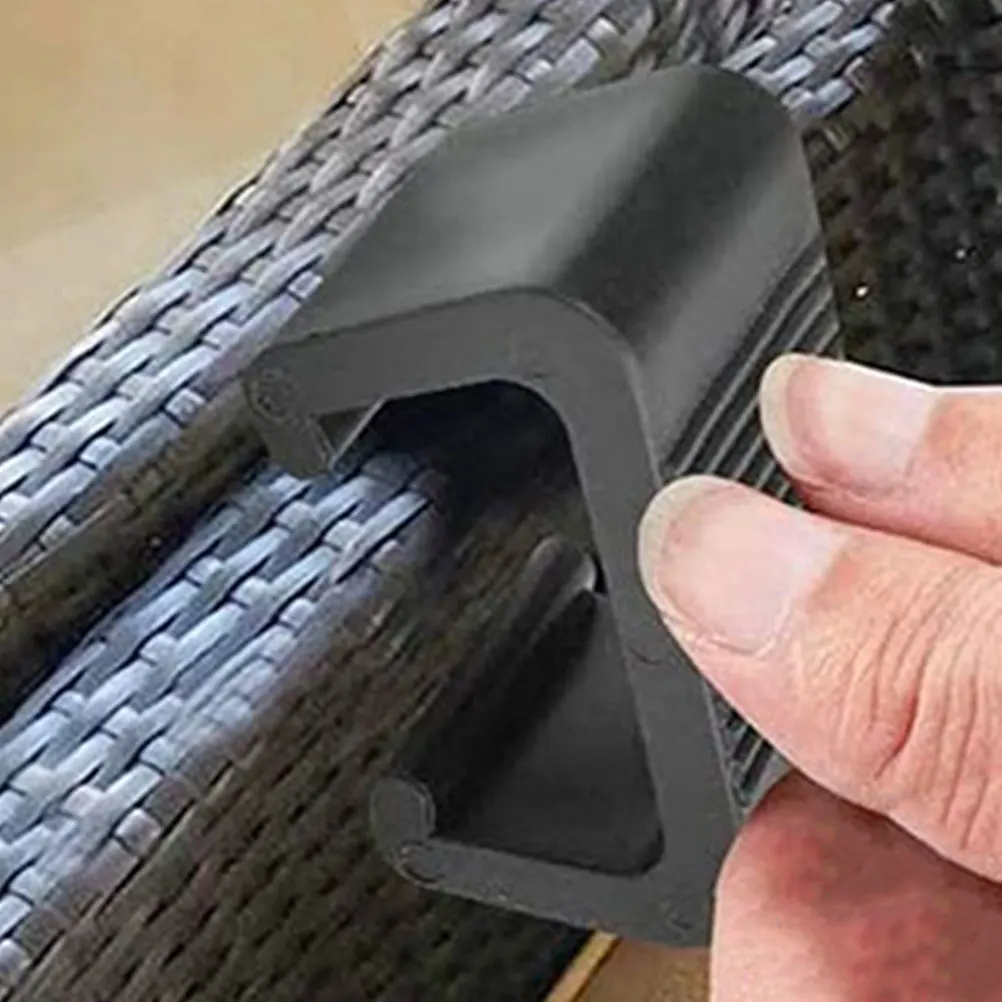 

10pcs Rattan Wicker Chair Fasteners Plastic Patio Furniture Clips Strong Sturdy Long Use Easy Install Sofa Connection Prevent