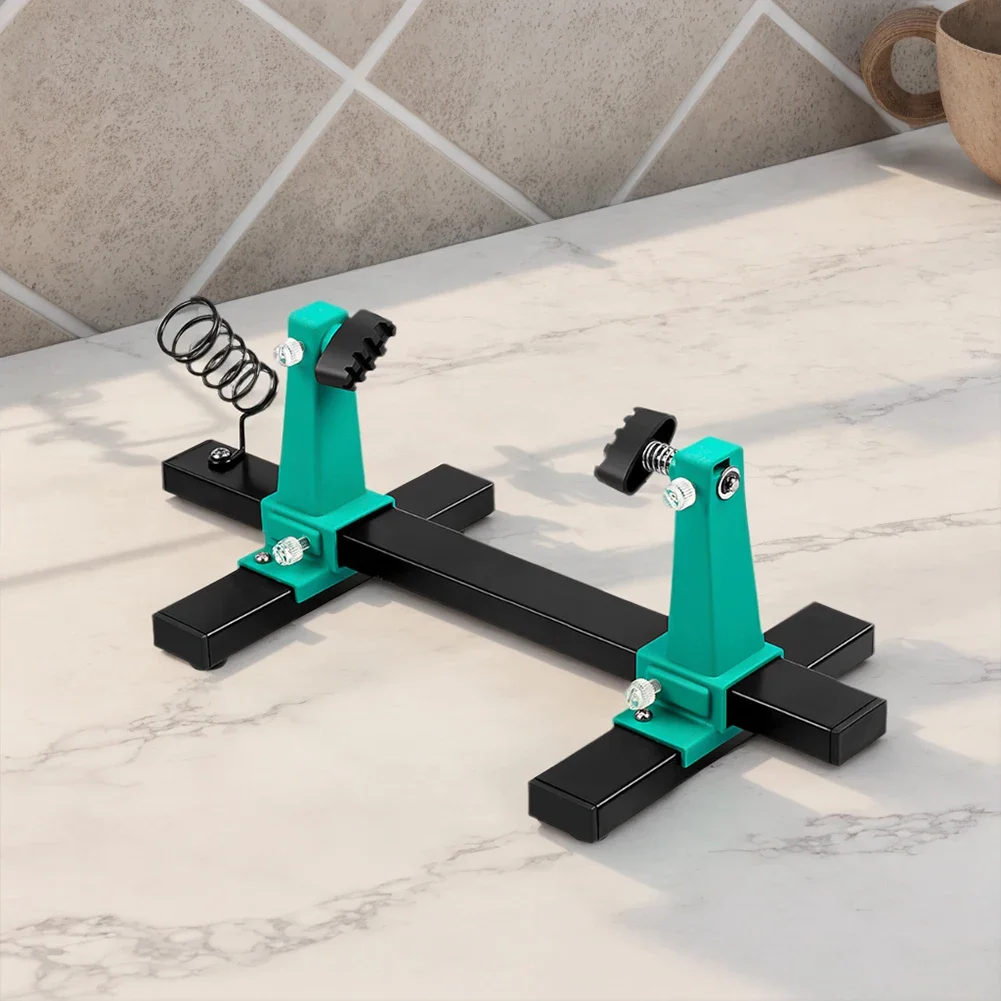 Beberapa Spesifikasi Pemegang Pemeliharaan Papan Sirkuit MainBoard 360 °   Alat perbaikan solder yang dapat disesuaikan dudukan PCB rotasi