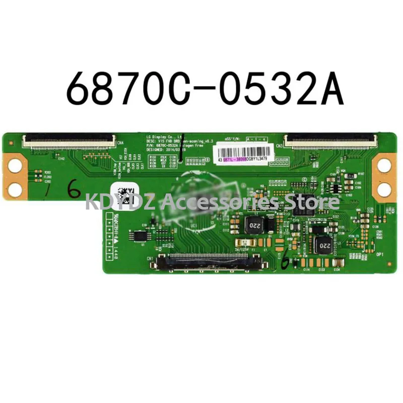 free shipping  Good test T-CON  board for LED-43B800S/PPTV 43P 43Q1F/43LF5400 6870C-0532A