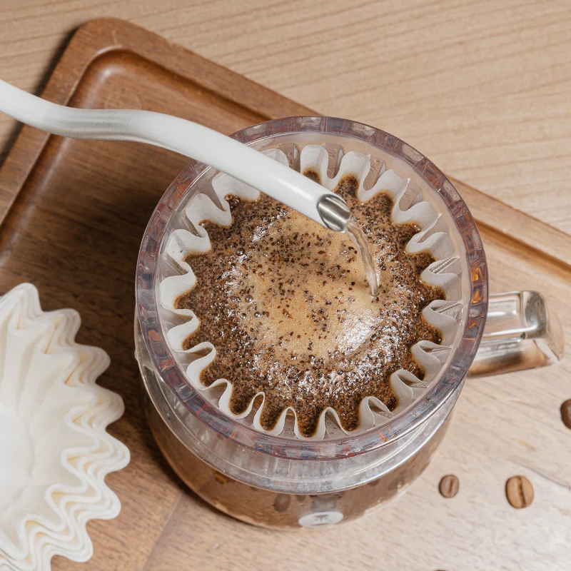 TIMEMORE Coffee Pot Filter Paper By Hand Drip Cup 50pcs American Coffee Machine Filter Fan Cake shape&V-shaped