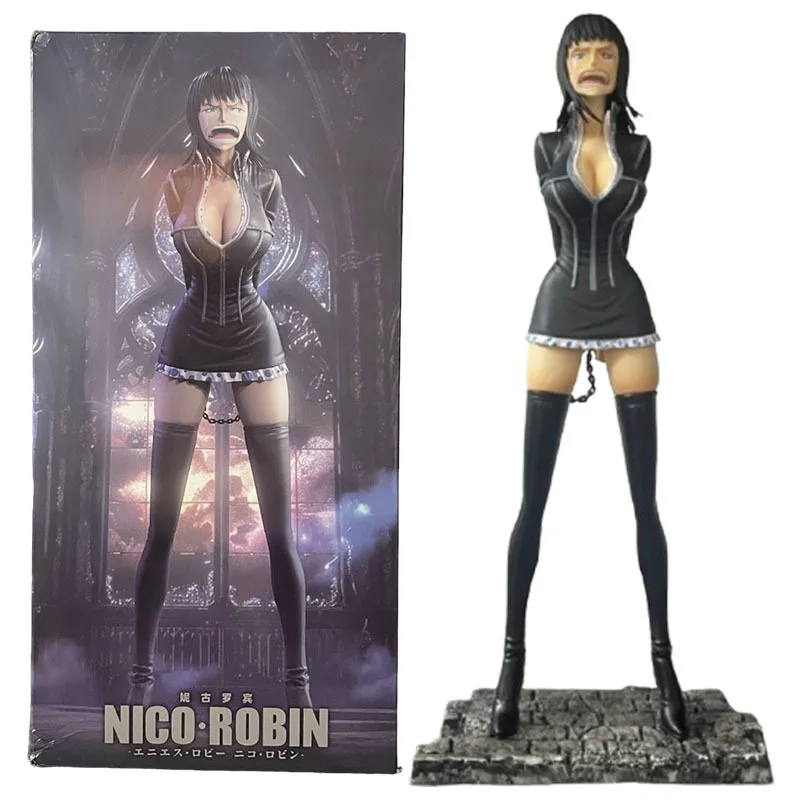 

26cm Anime One Piece Action Figure Nico Robin Figuras Manga One Pieces Miss Allsunday Figurine Collectible GK Statue Model Gift