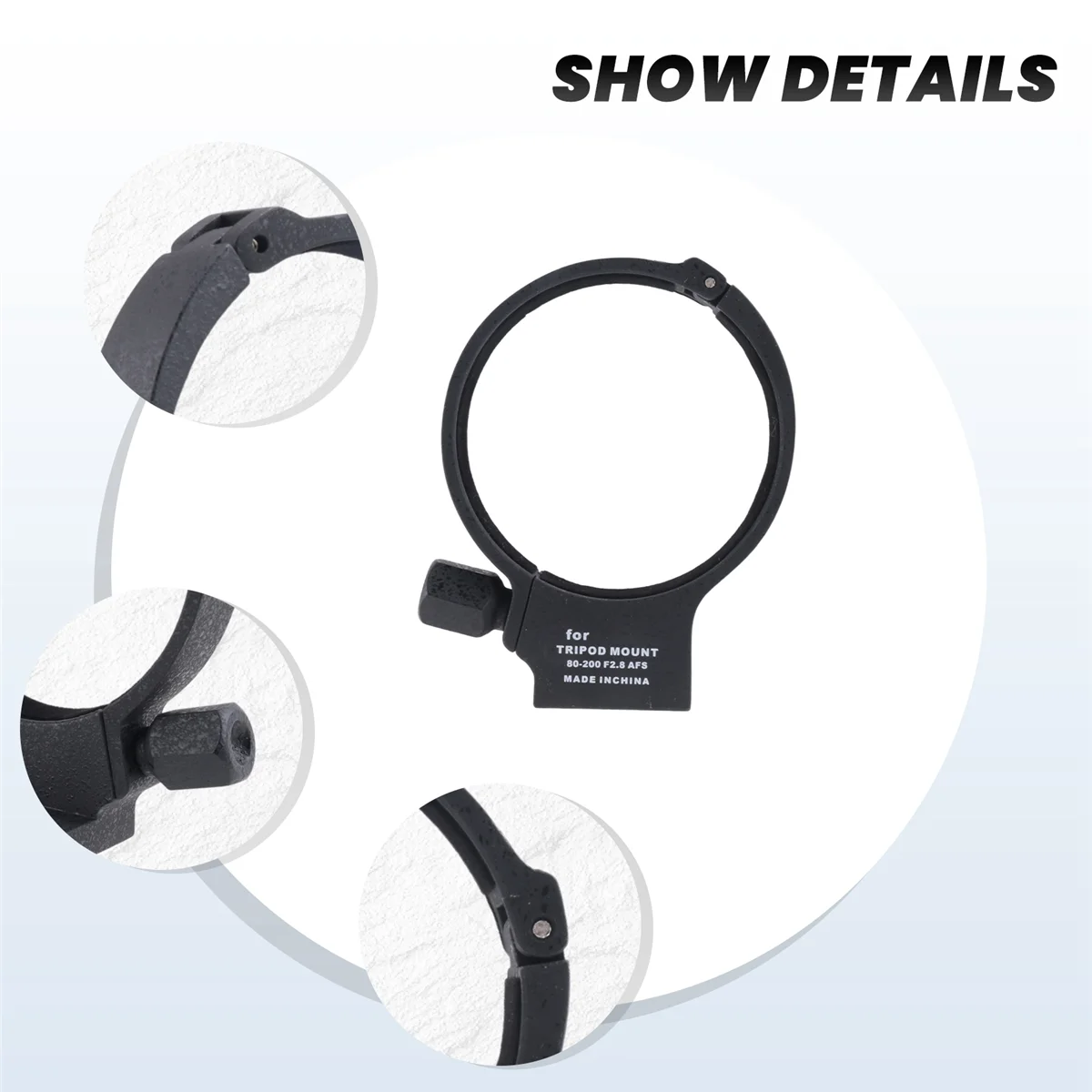 Hot sale Metal Lens Tripod Mount Collar Ring for AF-S 80-200mm F/2.8D ED Lens Collar for 70-300mm F/4.5-5.6G SSM