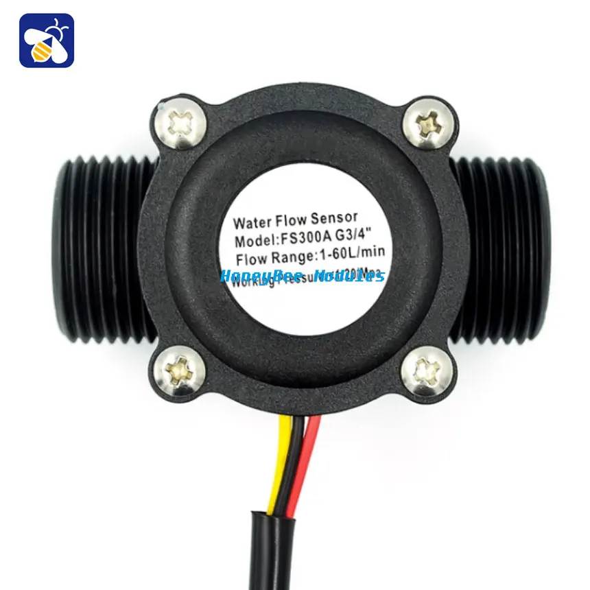 YF-S201 water flow sensor 4/6 point G1/2/3/4 interface FS300A water dispenser hall flow meter