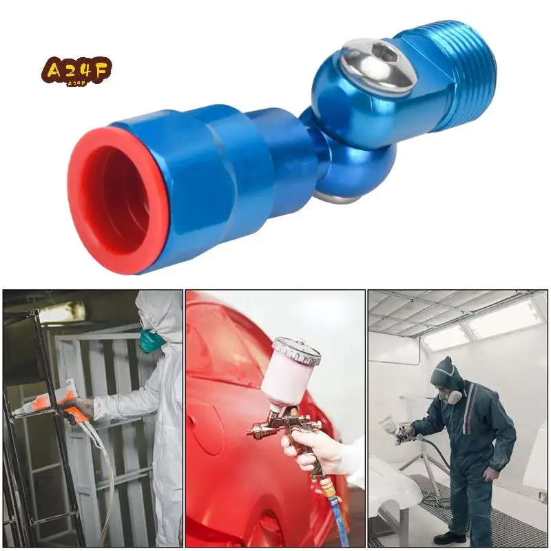 

A24F-7/8 Inch F-7/8 Inch M Airless Spray Machine Swivel Joint Adapter Silver Swivel Joint For Wagner/Graco Paint Sprayer
