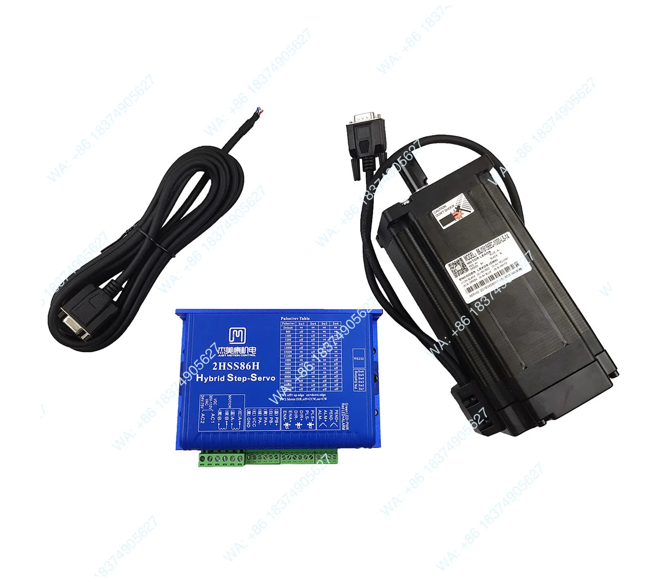 2HSS86H+86J18156EC-1000, 12NM 86 Комплект драйверов шагового двигателя с замкнутым контуром