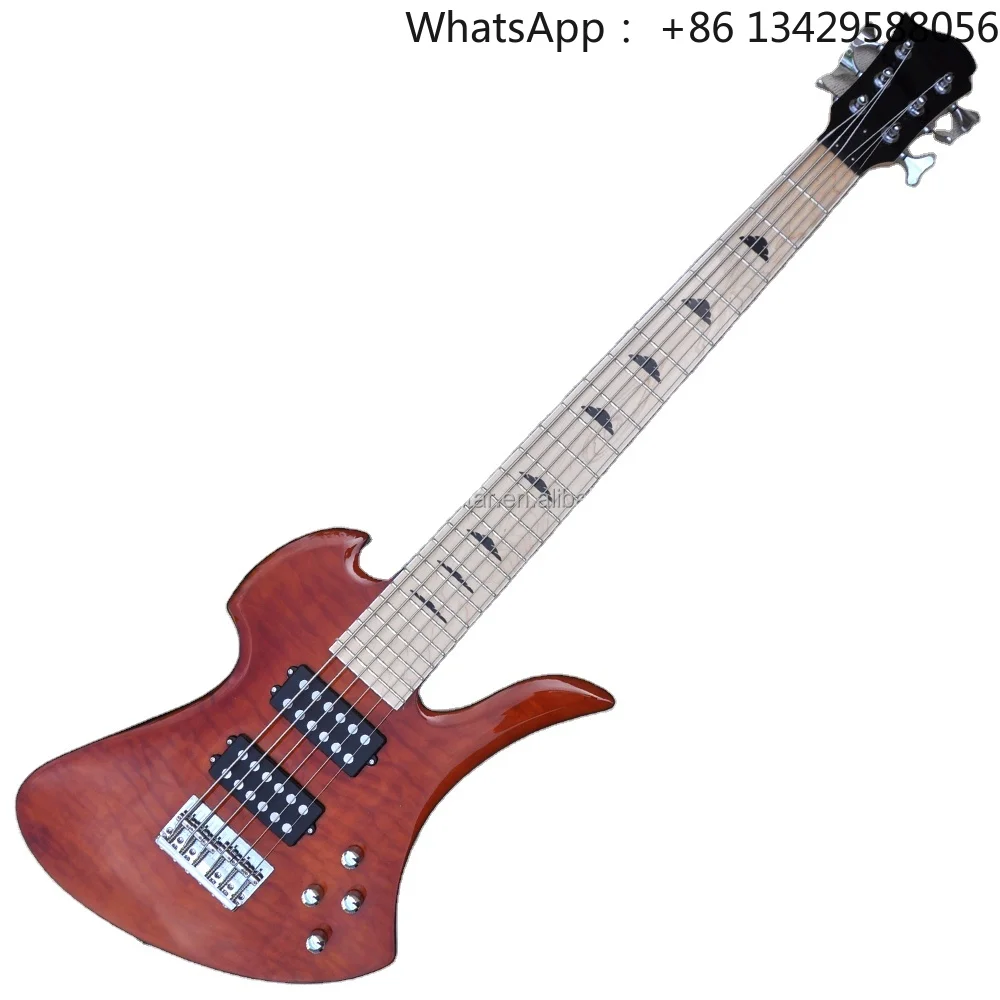 Flyoung 6 Strings Electric Bass Guitar Factory High QUality Guitars Stringed Instrument