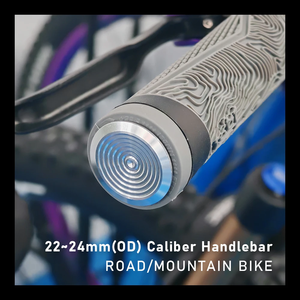KRSEC 1 Paar Mountain Road Bike Lenker Endstopfen Aluminiumlegierung Lenker Endkappe MTB Fahrrad Griffabdeckung Fahrradzubehör – Detail 9