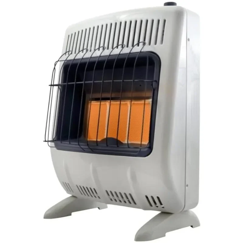 Mr. Heater Corporation Vent-Free 20,000 BTU Radiant Natural Gas Heater, Multi,White