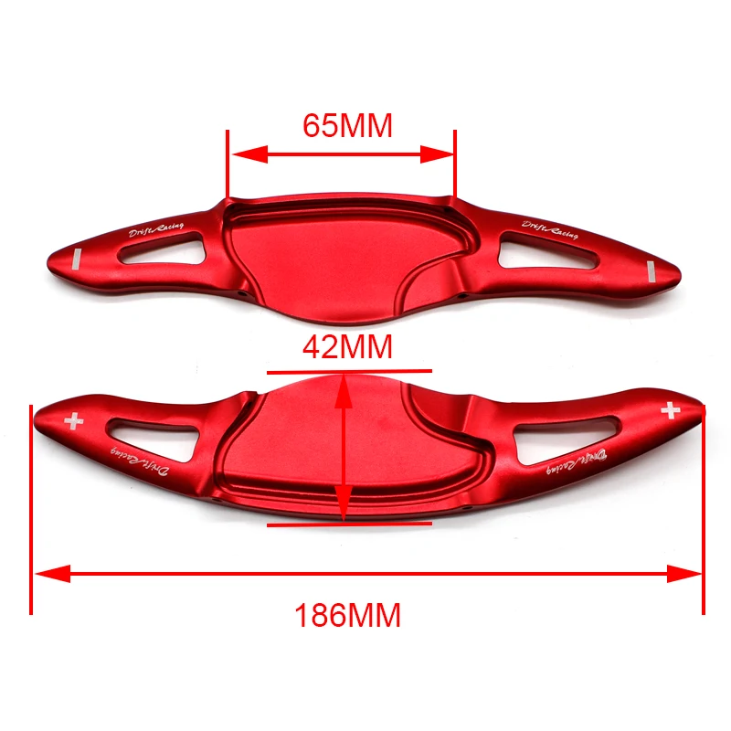 

2pcs Car Steering Wheel Paddle Aluminum Shifter Extension For Honda Civic Tenth Generation （CIVIC 10）VEZEL New Fit Car-styling