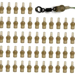 50pcs Carp Fishing Micro Tulip Bead Soft Rubber Bead for Helicopter Rigs Tackle Accessories Carp Method Feeder Tool
