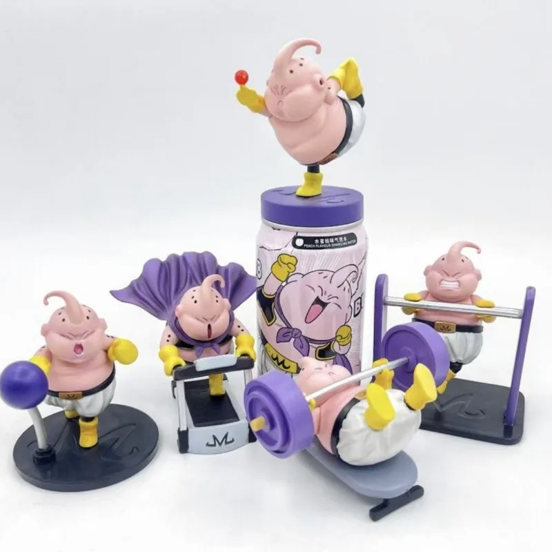 Dragon Ball Anime Perifere Figuur Magic Man Buou Gym Creatieve Cartoon Model Grappige Creatieve Trendy Figuur Ornamenten Groothandel