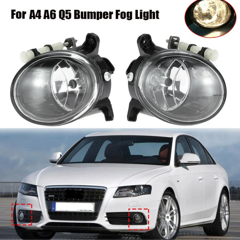 

Front Bumper Fog Light Lamp With Bulb Left And Right For A4 Sedan Avant 2008-2012 A6 Avant S6 Avant 2009-2011 Q5 2009-2016