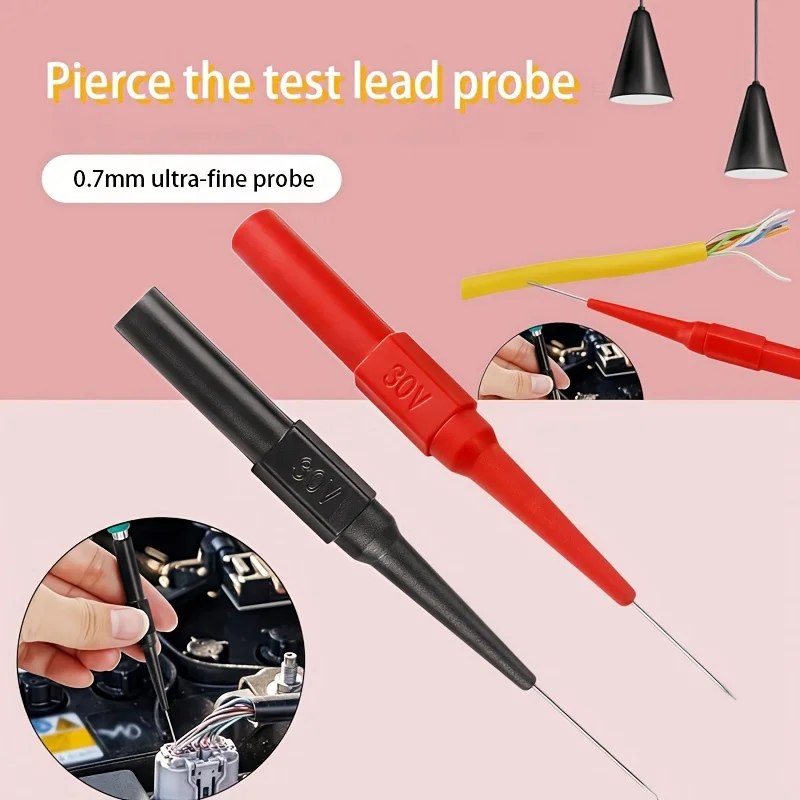 

Electrical Piercing Test Probes, Automotive Circuit Diagnostic Tools for Auto Electronics & Circuit Board Maintenance Work