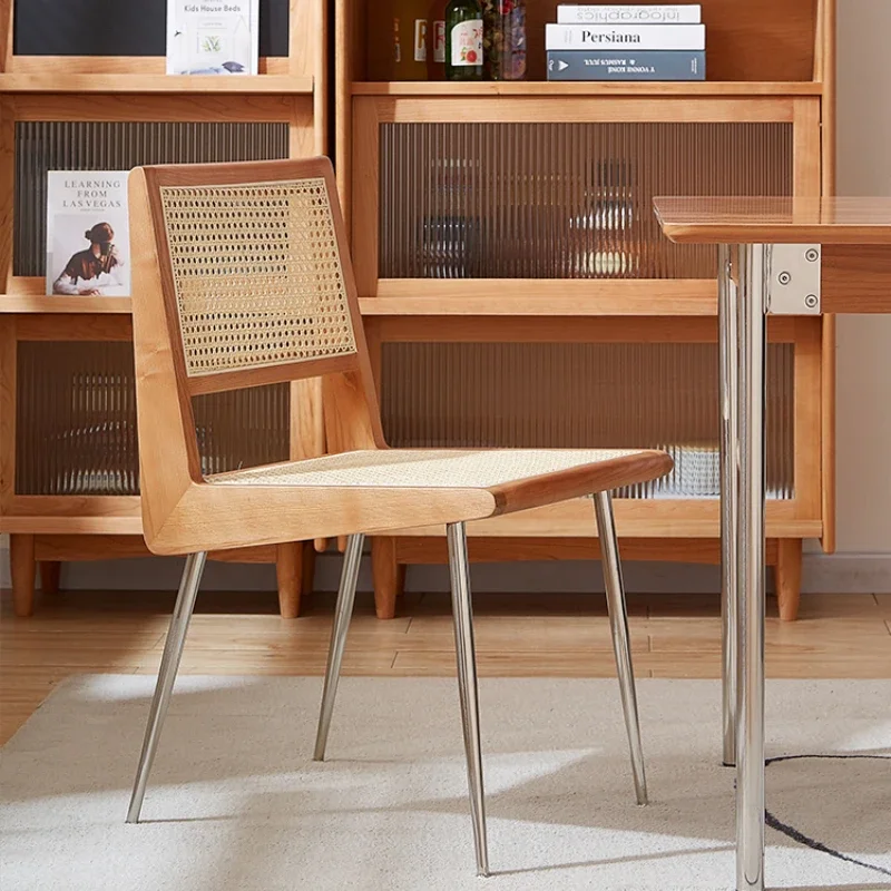 

Стол-стул из массива дерева, стул для дома, обеденный стол и стул для маленькой квартиры