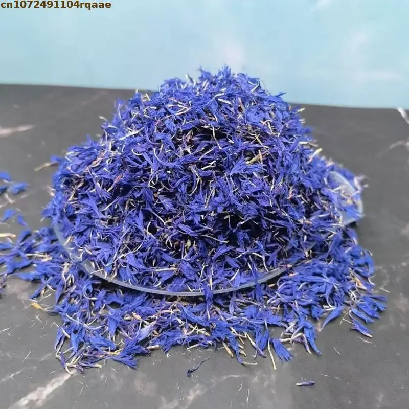 High Quality Natural Blue Cornflower Dried Flower Cornflower Petal For Soap Candle Essence Tea Women's Perfume Making Materials