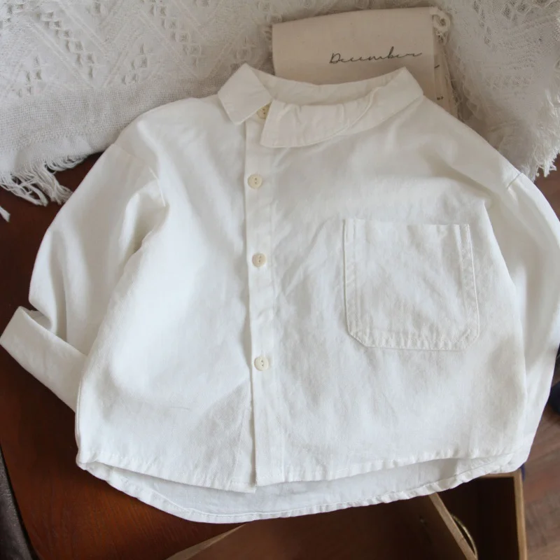 Manteau en coton pour enfants, joli chemisier, veste, vêtements d'extérieur, chemises, protection solaire, vêtements de plage, printemps, automne, 2024