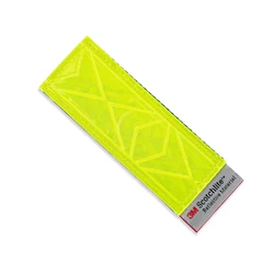 3M Material Reflective Warning Hook&loop Patches Backpack Vest Outdoor Bicycle Sports Reflective Warning Sticker