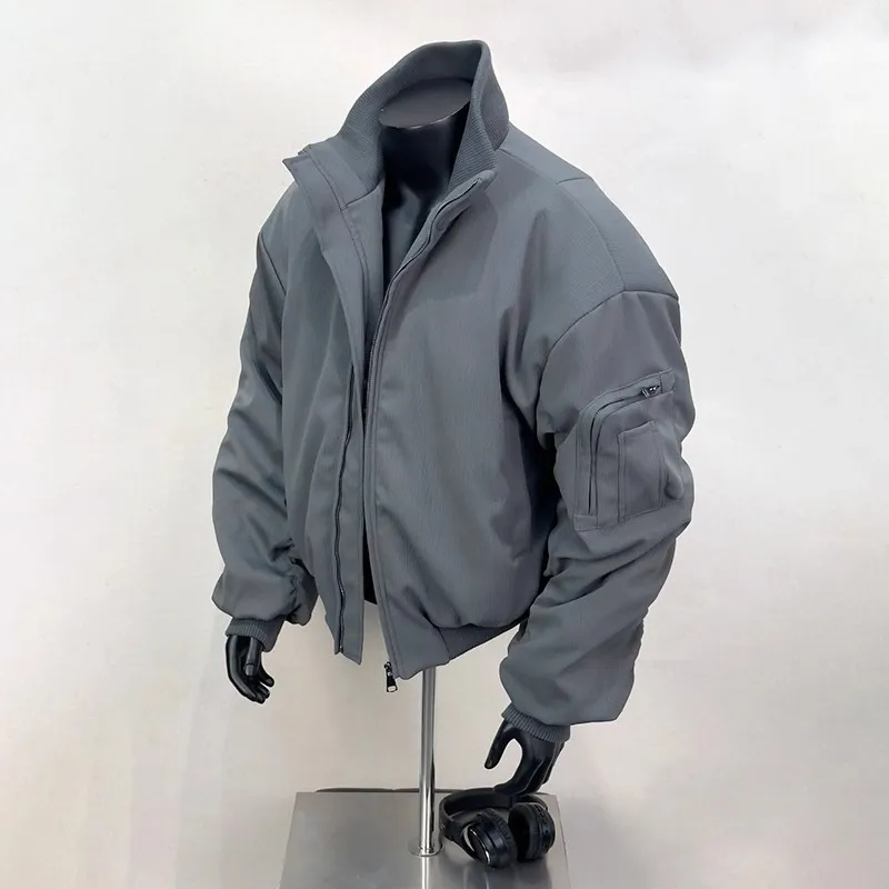 アメリカン フライト コーチ ジャケット メンズ 春と秋 ショート ハイストリート トレンディ ブランド シルエット ジャケット トレンディ