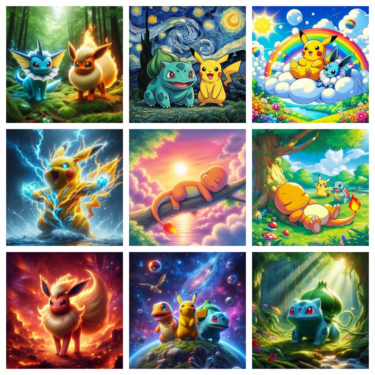 Niedliches Gengar-Bild, Cartoon-Pokémon, 5D-Diamantgemälde zum Selbermachen, voller Diamanten, Stickerei, Heimdekoration, interessantes Kunsthandwerk, Kindergeschenke