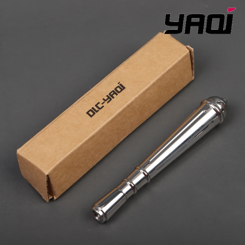 مقبض الحلاقة Yaqi دمعة مصقولة من الفولاذ المقاوم للصدأ للرجال آمنة ماكينة حلاقة اللحية مقبض المقتنيات هدية عيد ميلاد لصديقها