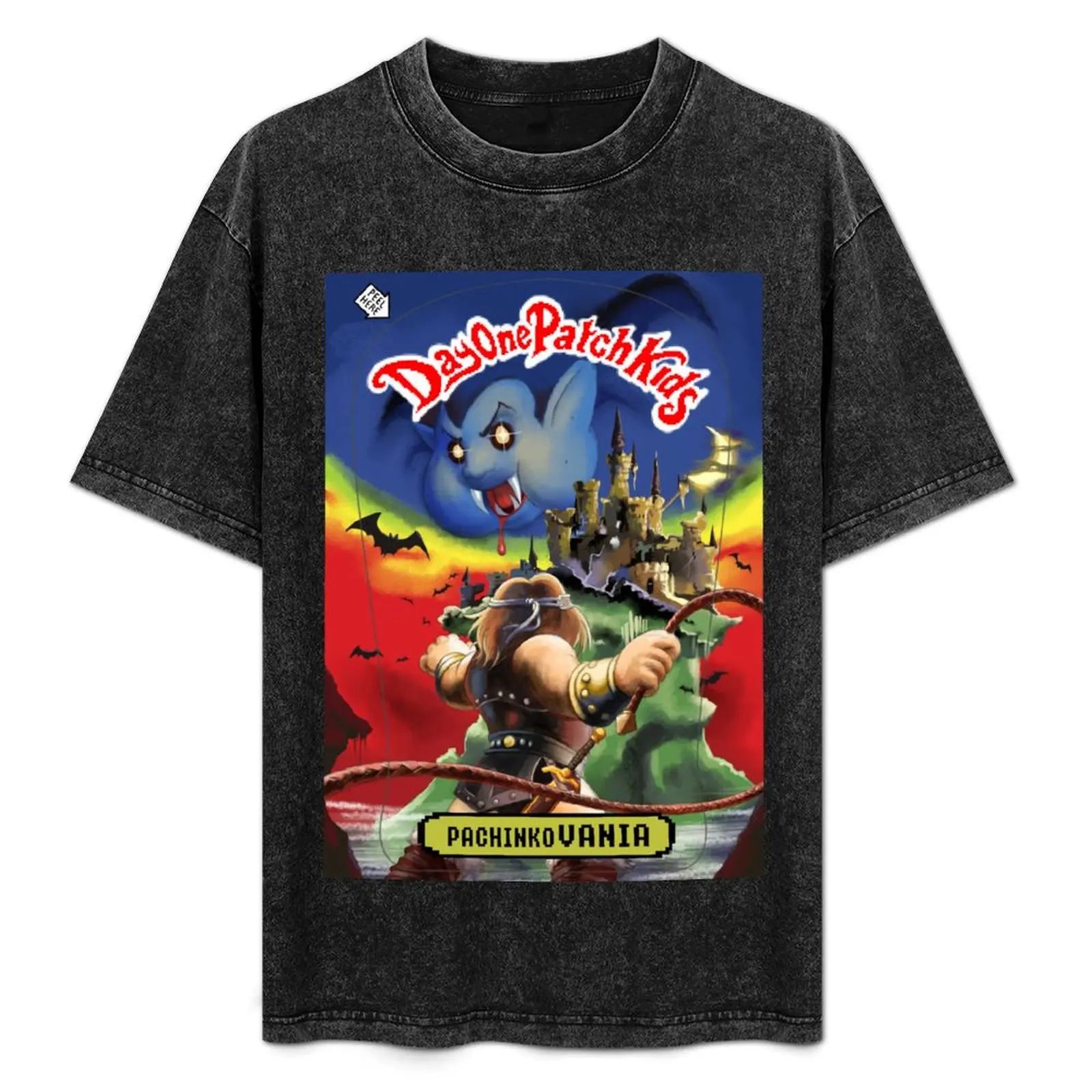 Day One Patch Kids 024 (Pachinko Vania) Camiseta Worker Basic de manga corta