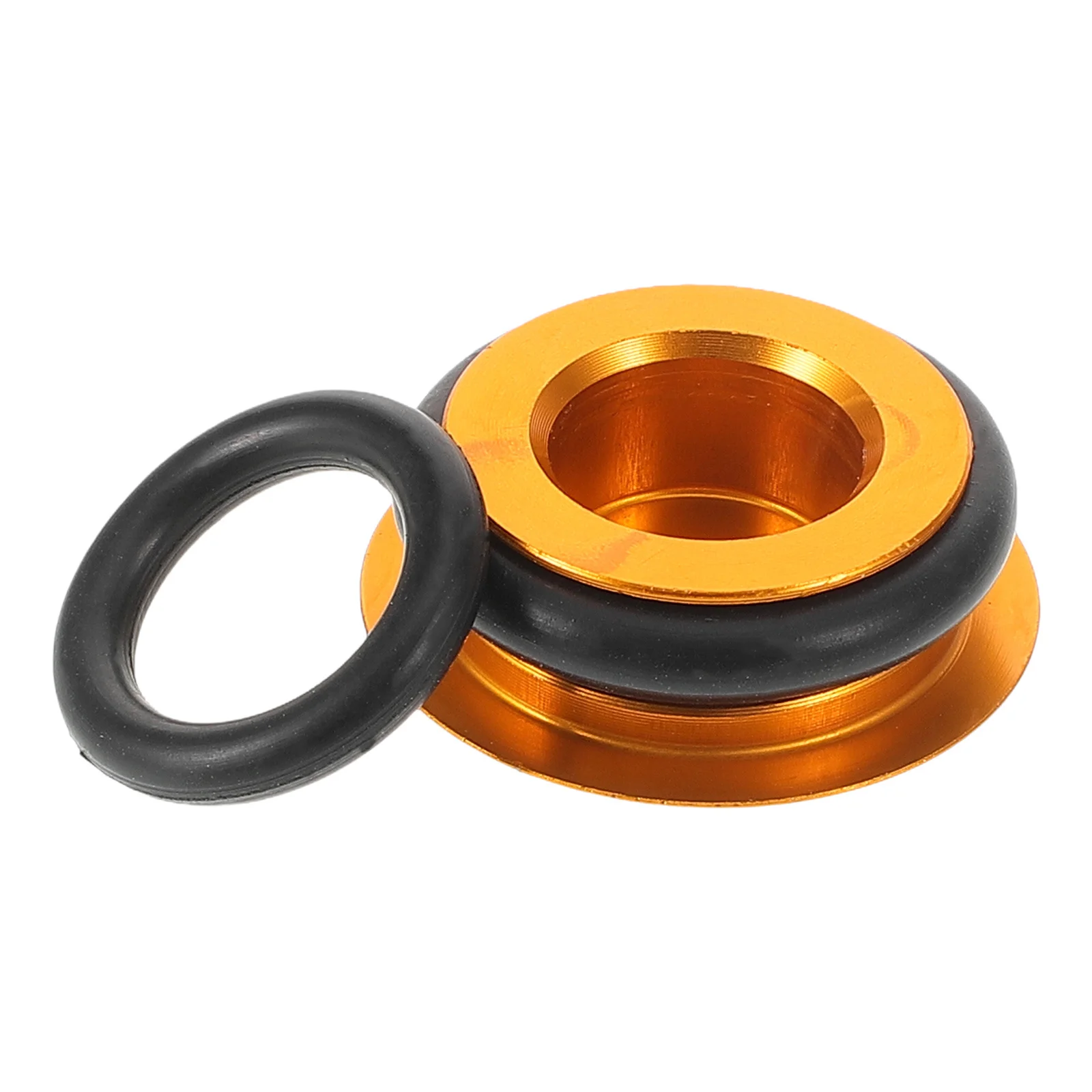 مجموعة واحدة من غطاء كرنك الدراجة، غطاء غبار من سبائك الألومنيوم لدراجة الطرق الجبلية، خفيف الوزن وسهل التركيب، كرنك عجلة السلسلة #5